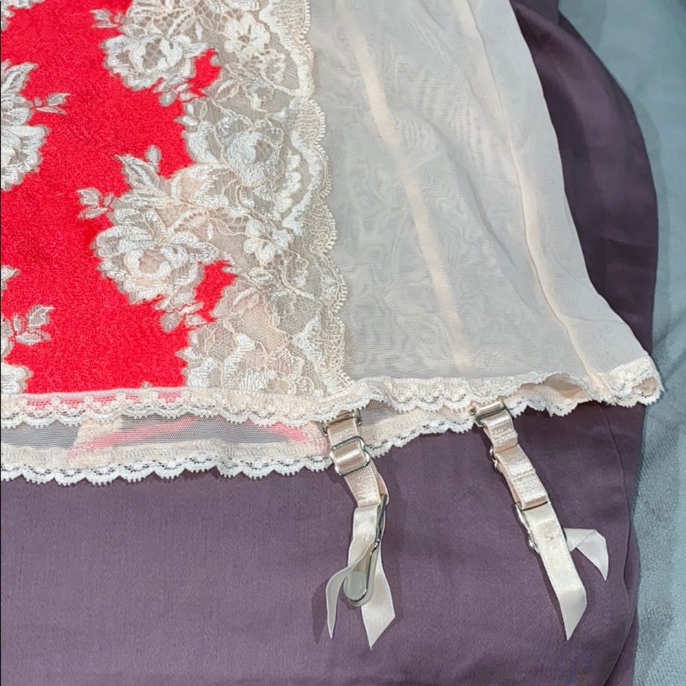 Victoria’s Secret Garter Corset Very Sexy Pink New - Picture 6 of 11